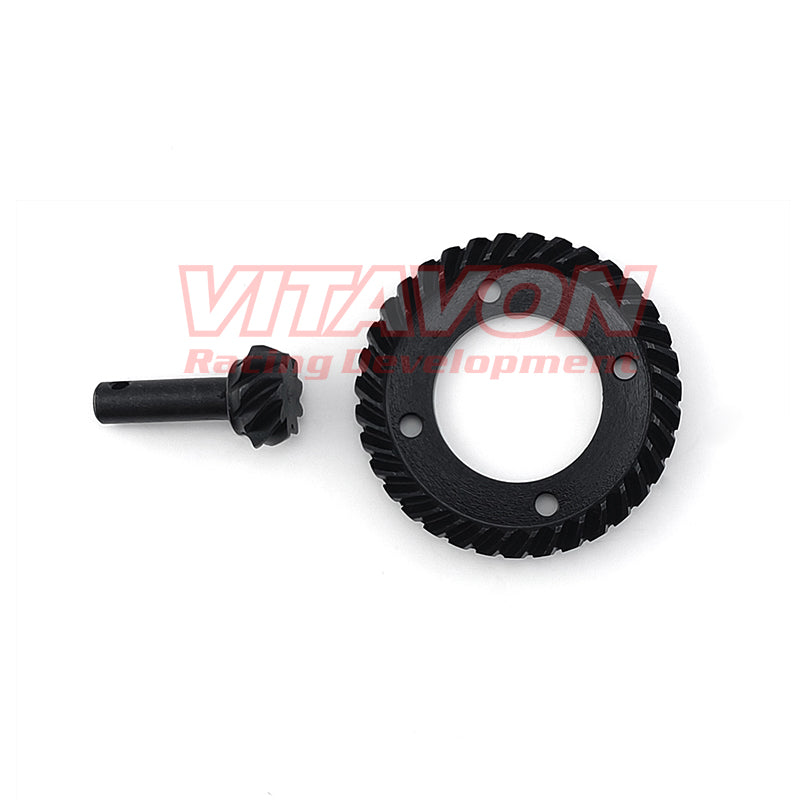 VITAVON U400040 HD Steel Front Ring & Pinion Gear Set 9/35T For Losi Laser Nut 1/10