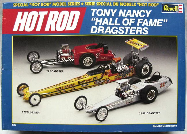 REVELL 7502 Tony Nancy "Hall of Fame" Dragsters