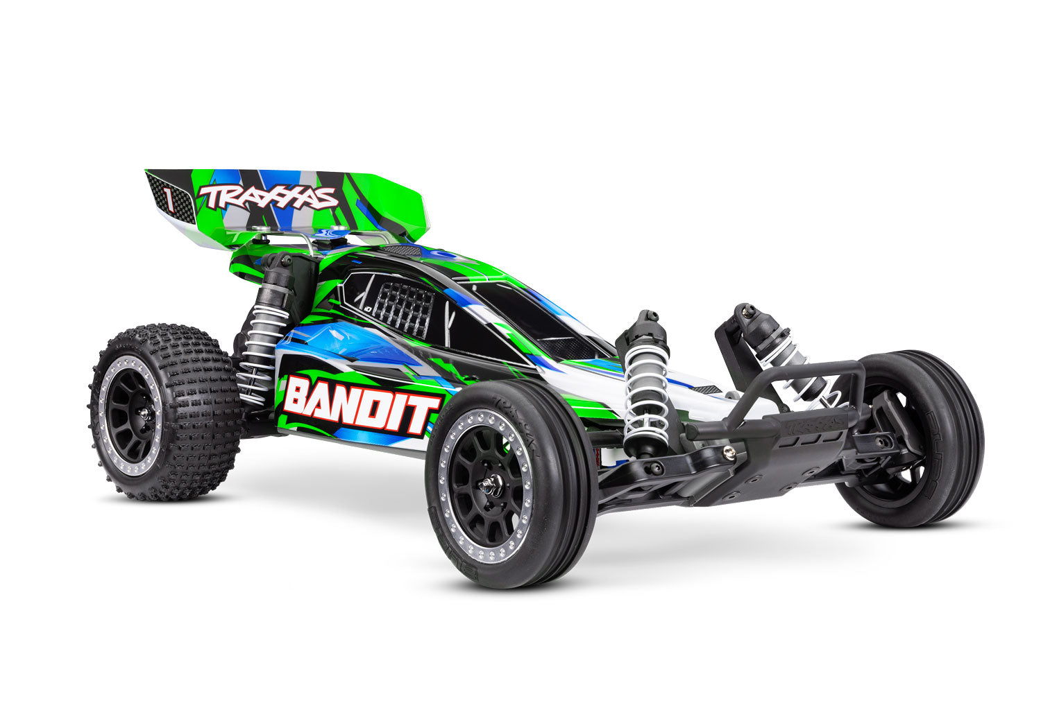 TRAXXAS 24254-8 Bandit HD 1/10 RTR 2WD Electric Buggy w/XL-5 ESC, TQ 2.4GHz Radio, Battery & USB-C Charger