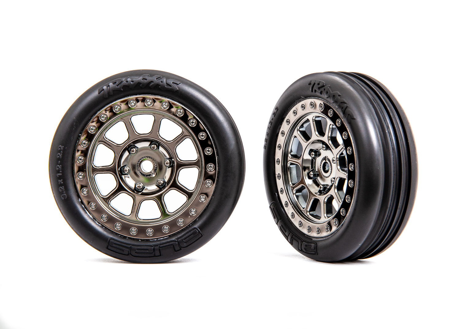 TRAXXAS 2471T Multi-Spoke 2.2" Wheels with Alias Tires (2)