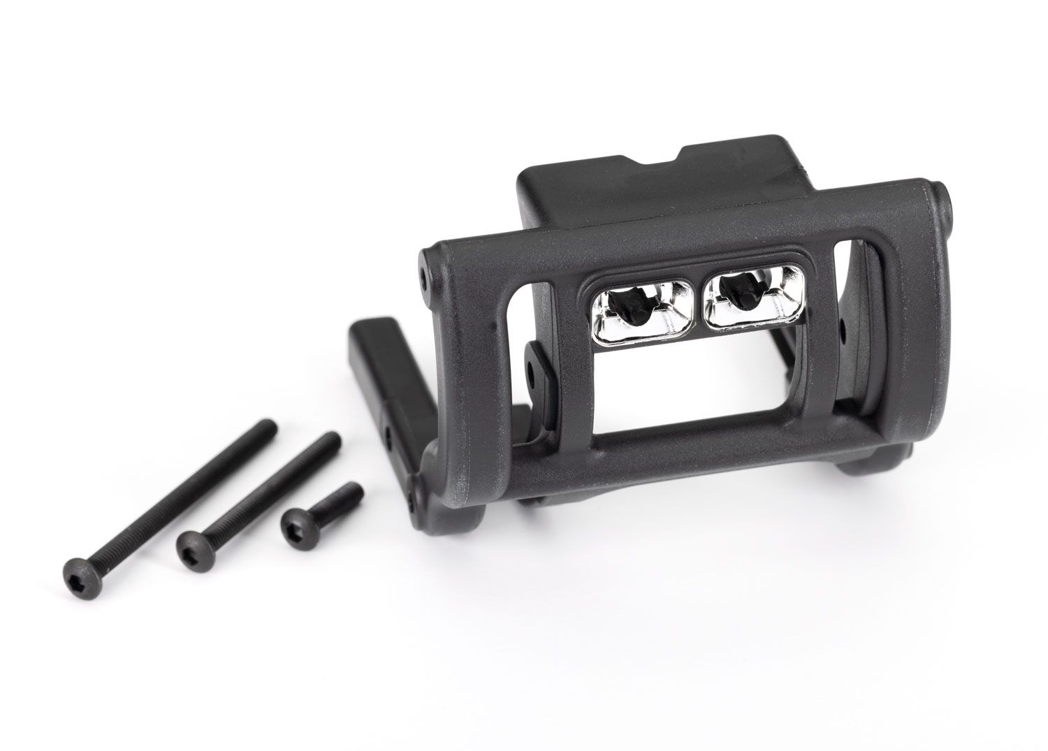 TRAXXAS 2477 Wheelie bar mount/ 3x40 BCS (1)/ 3x30 BCS (1)/ 3x12 BCS (1) (for LED light kit installation)