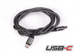 TRAXXAS 2916 Power cable, USB-C, 100W (high output), 5 ft. (1.5m)