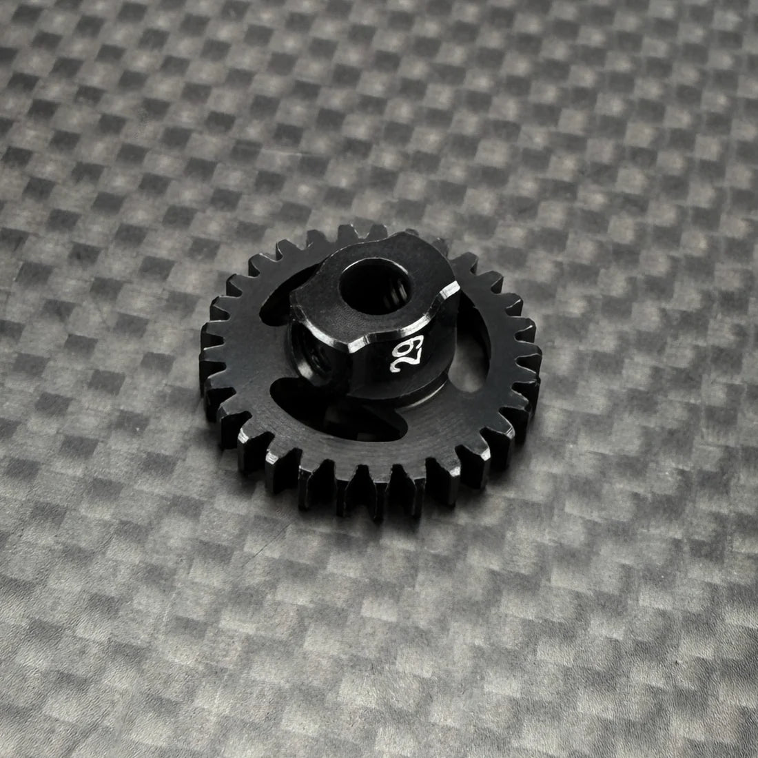 R1WURKS 900295-29B 48P Ultra Light Weight Aluminum Pinion Gears, Black (29T)