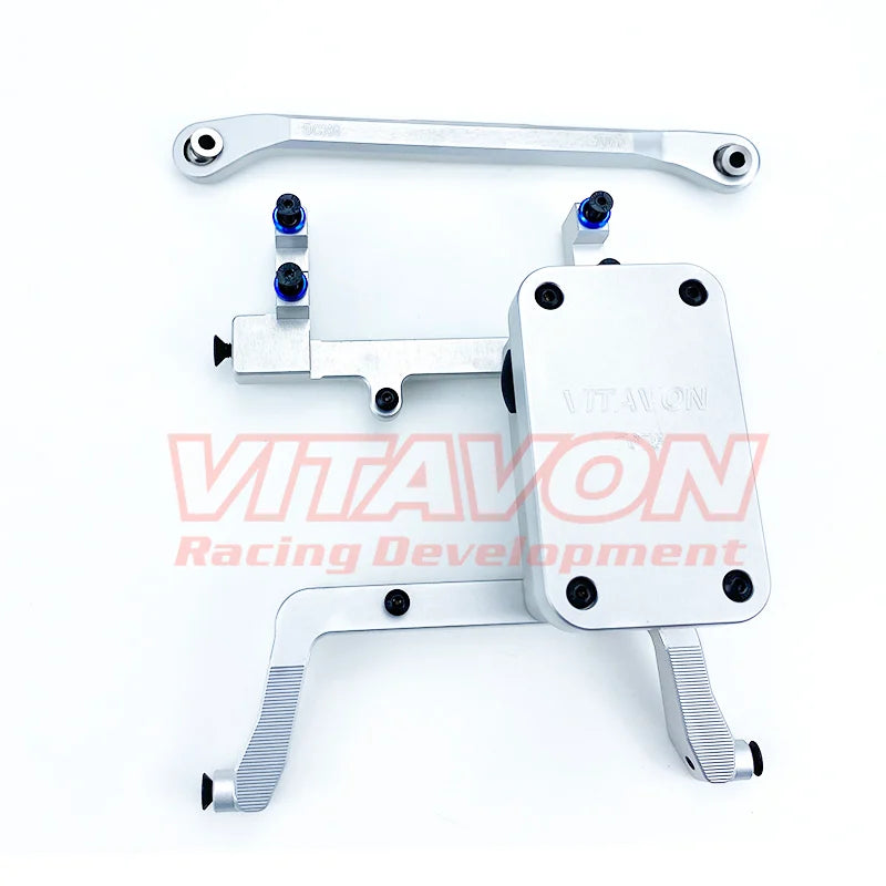 VITAVON SCX6029 CNC Alu7075 V2 ESC Tray & Servo Mount For Axial SCX6 Jeep Wrangler Trail Honcho 1/6