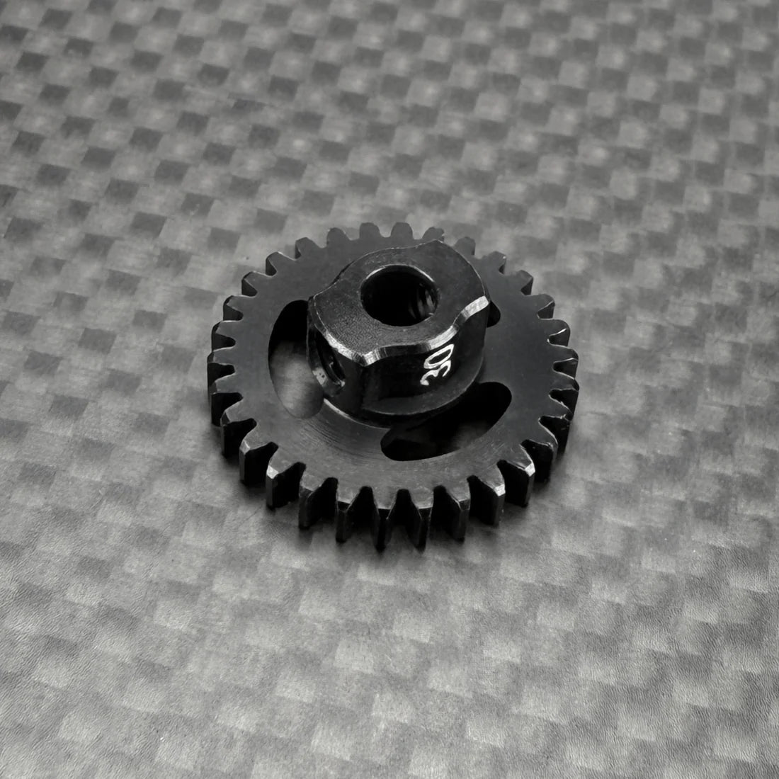 R1WURKS 900295-30B 48P Ultra Light Weight Aluminum Pinion Gears, Black (30T)