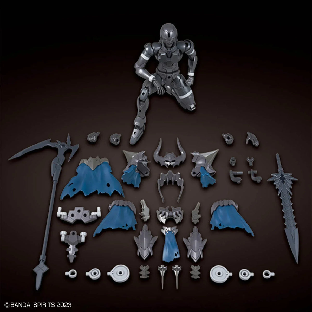 BANDAI 30MF Nekros Knight "30 Minute Fantasy" Plastic Model Kit
