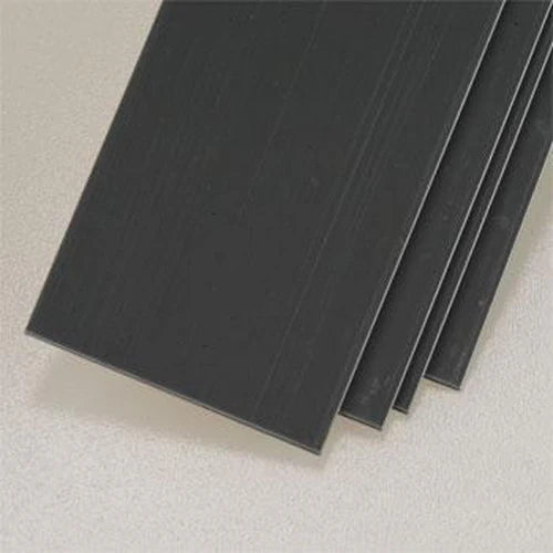PLASTRUCT 90366 STSS-2 STSS-2 Strip Stock ABS Dark Gray 1-1/4" x 0.030" x 24"
