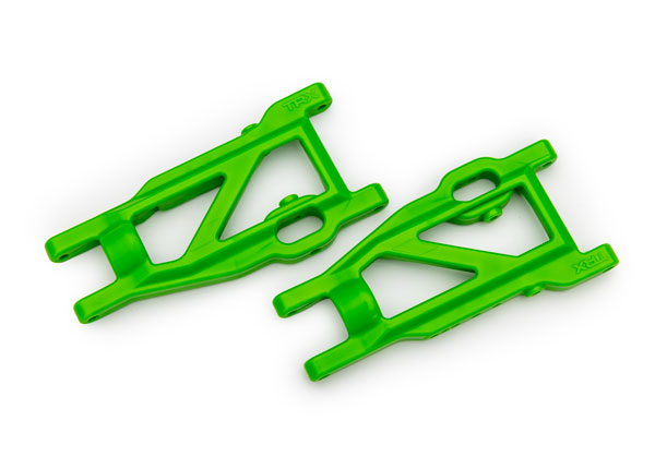 TRAXXAS 3655-GREEN Green Heavy-Duty Suspension Arms (L&R)