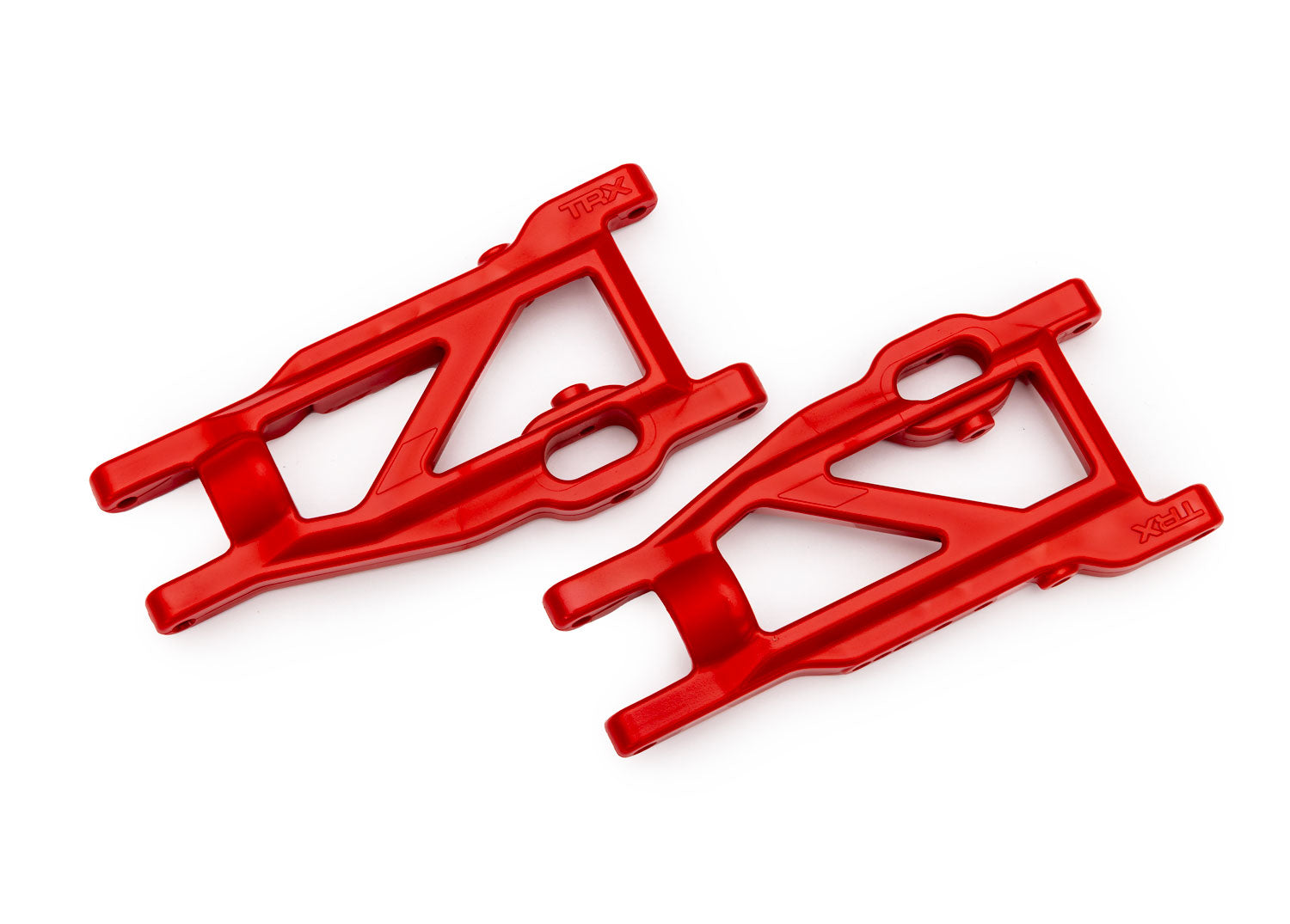TRAXXAS 3655-RED Red Heavy-Duty Suspension Arms (L&R)