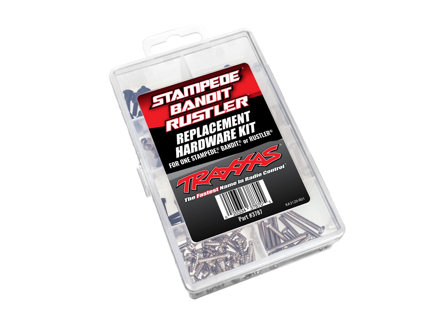 TRAXXAS 3787 Hardware kit, Bandit®/Stampede®/Rustler® (contains all hardware used on Bandit®, Stampede®, or Rustler®)