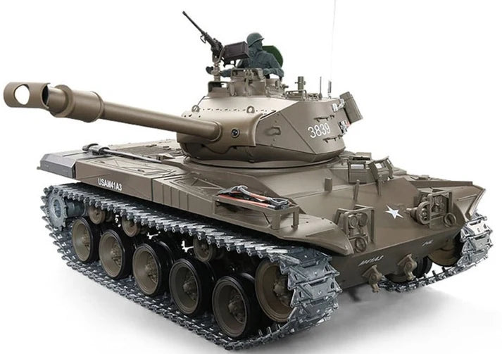 HENG LONG 3839-1FULLPRO 1/16 US M41A3 Walker Bulldog Light Tank RC Battle Tank