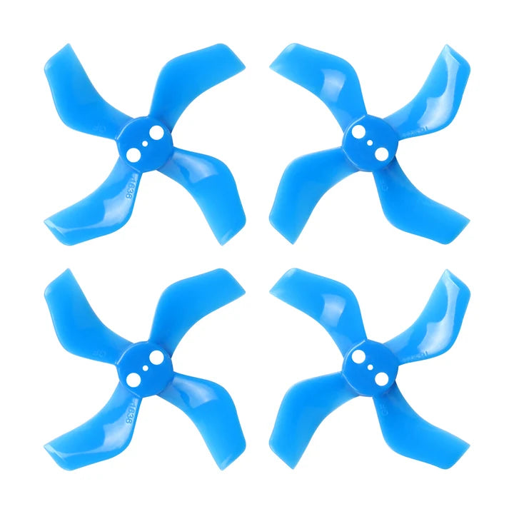 IRONQUAD FPV40M4BBLUE 40mm 4-Blade Propellers (1.0mm Shaft)