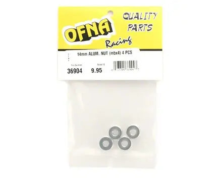 OFNA 36904 Aluminum Nuts 14mm MBX4 (4) *DISC*