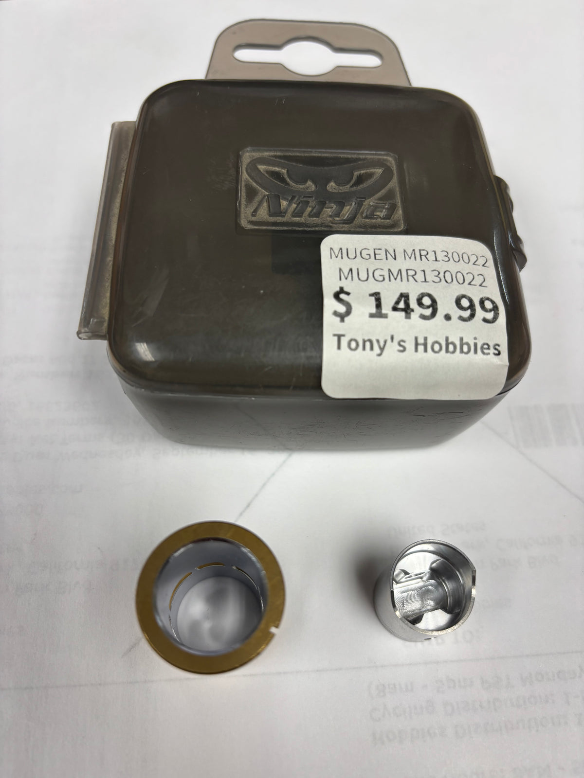 MUGEN MR130022 Ninja Piston/Sleeve: 21B01A Complete Piston and Sleeve 5P-ABC 21-B