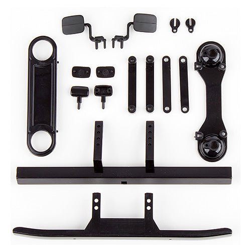 ASSOCIATED 41068 CR12 Toyota FJ45 Bumpers & Body Accessories, black