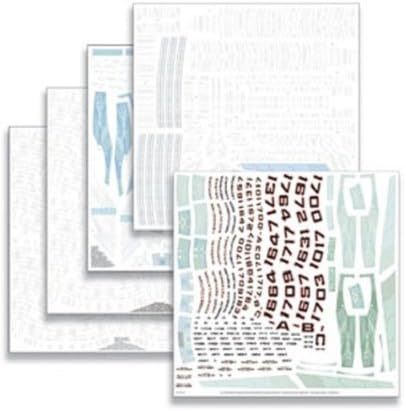 AMT MKA001 1/350 Enterprise Refit Aztec Decal Set