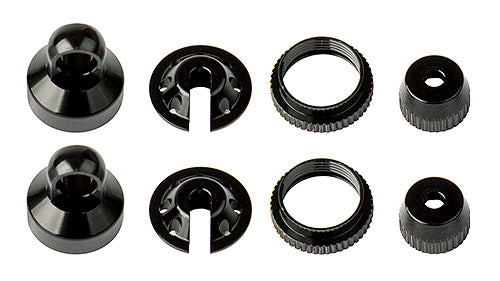ASSOCIATED ELEMENT 42079 Enduro Shock Parts, black aluminum