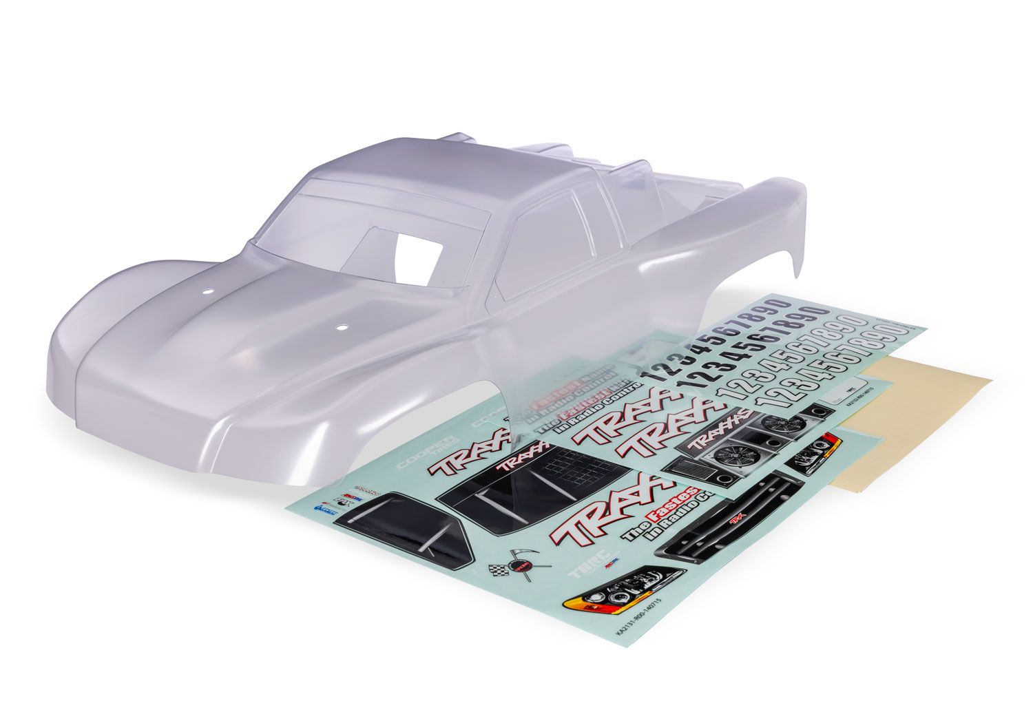 TRAXXAS 4419 Nitro Slash Clear Body