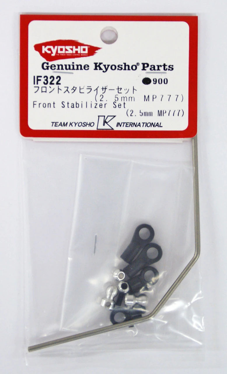 KYOSHO IF322 Front Stabilizer Set (2.5 mm MP777)