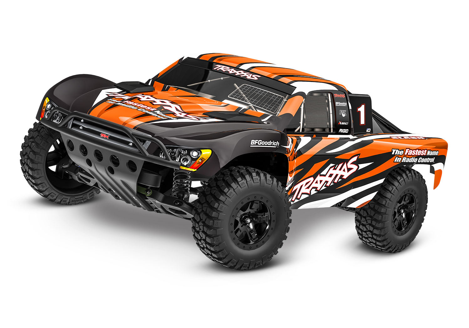 TRAXXAS 58234-8 Slash: 1/10-Scale 2WD RTR Short Course Racing Truck with TQ™ 2.4GHz radio system