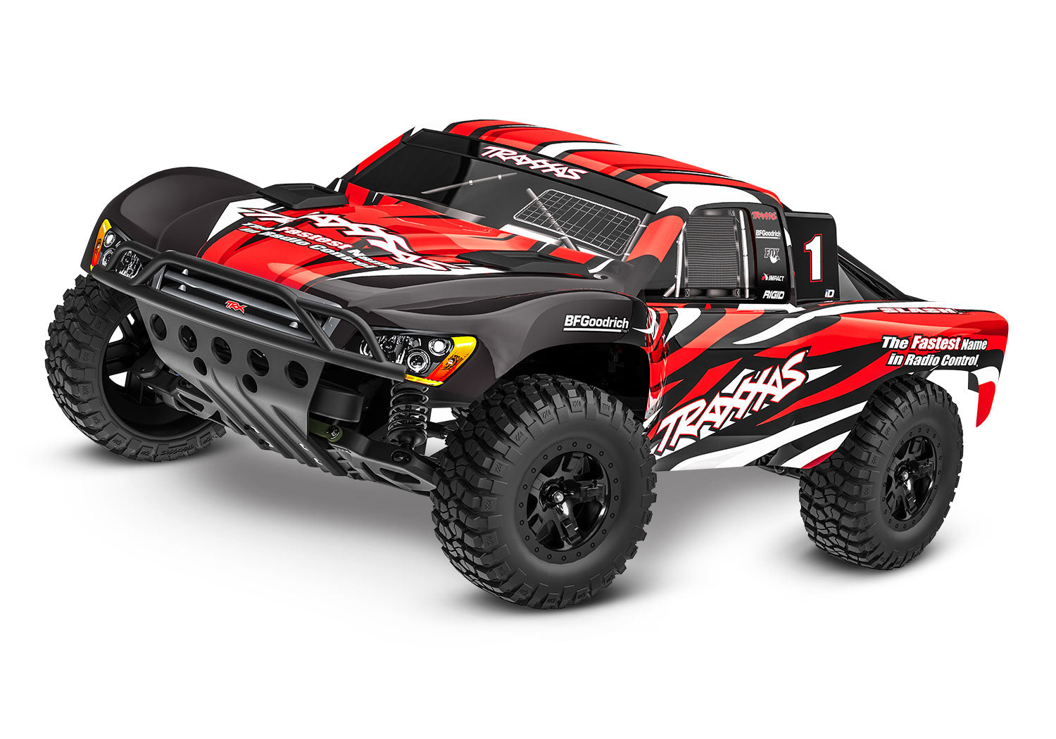 TRAXXAS 58234-8 Slash: 1/10-Scale 2WD RTR Short Course Racing Truck with TQ™ 2.4GHz radio system