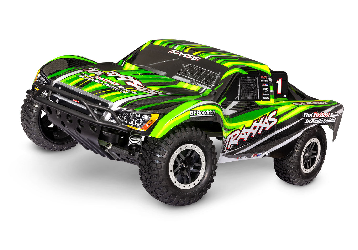 TRAXXAS 58234-8 Slash: 1/10-Scale 2WD RTR Short Course Racing Truck with TQ™ 2.4GHz radio system