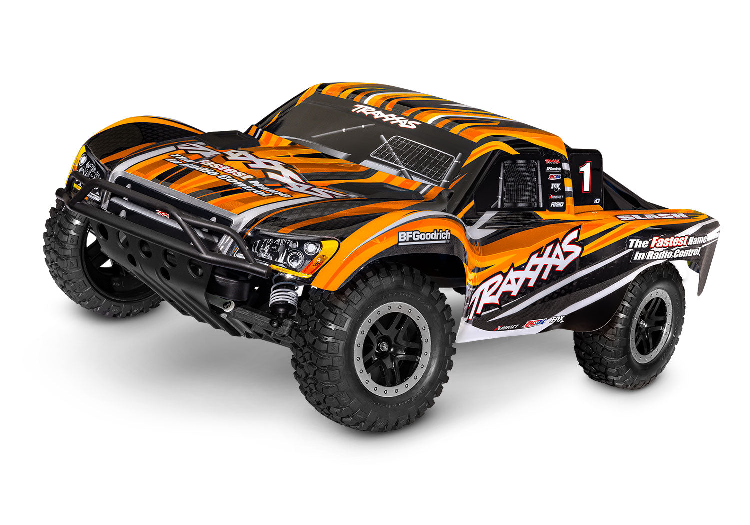 TRAXXAS 58234-8 Slash: 1/10-Scale 2WD RTR Short Course Racing Truck with TQ™ 2.4GHz radio system