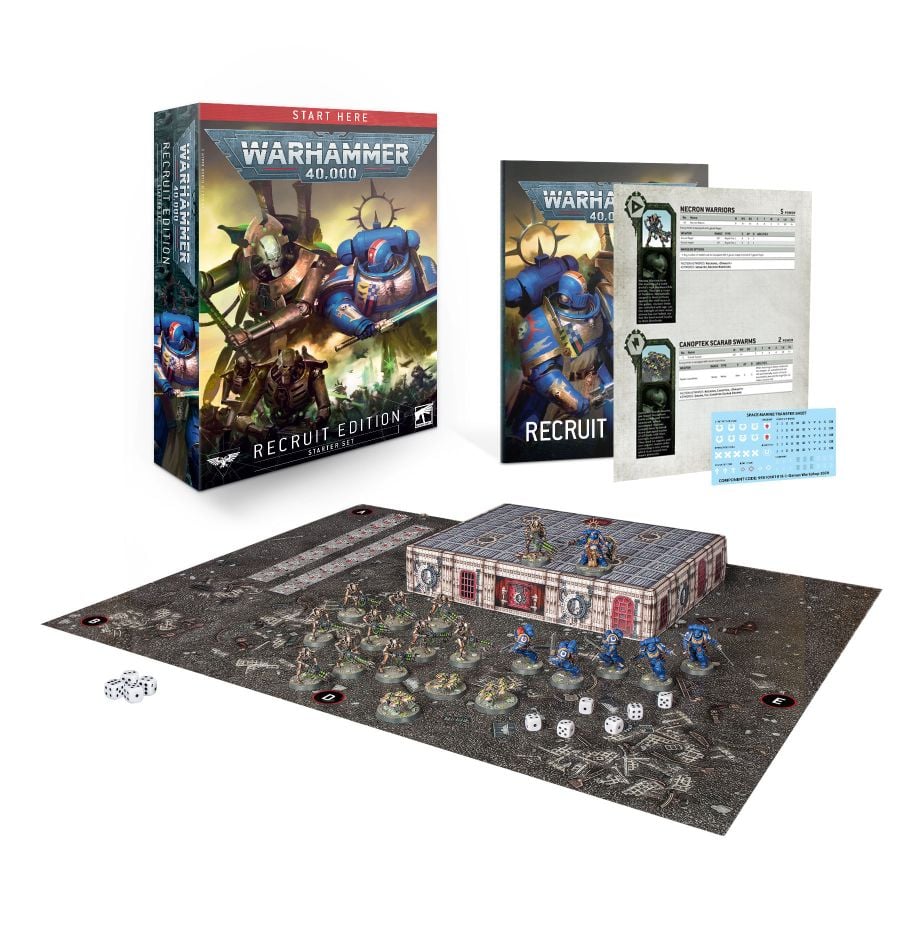 CITADEL MINIATURES 40-04 Warhammer 40,000 Recruit Edition