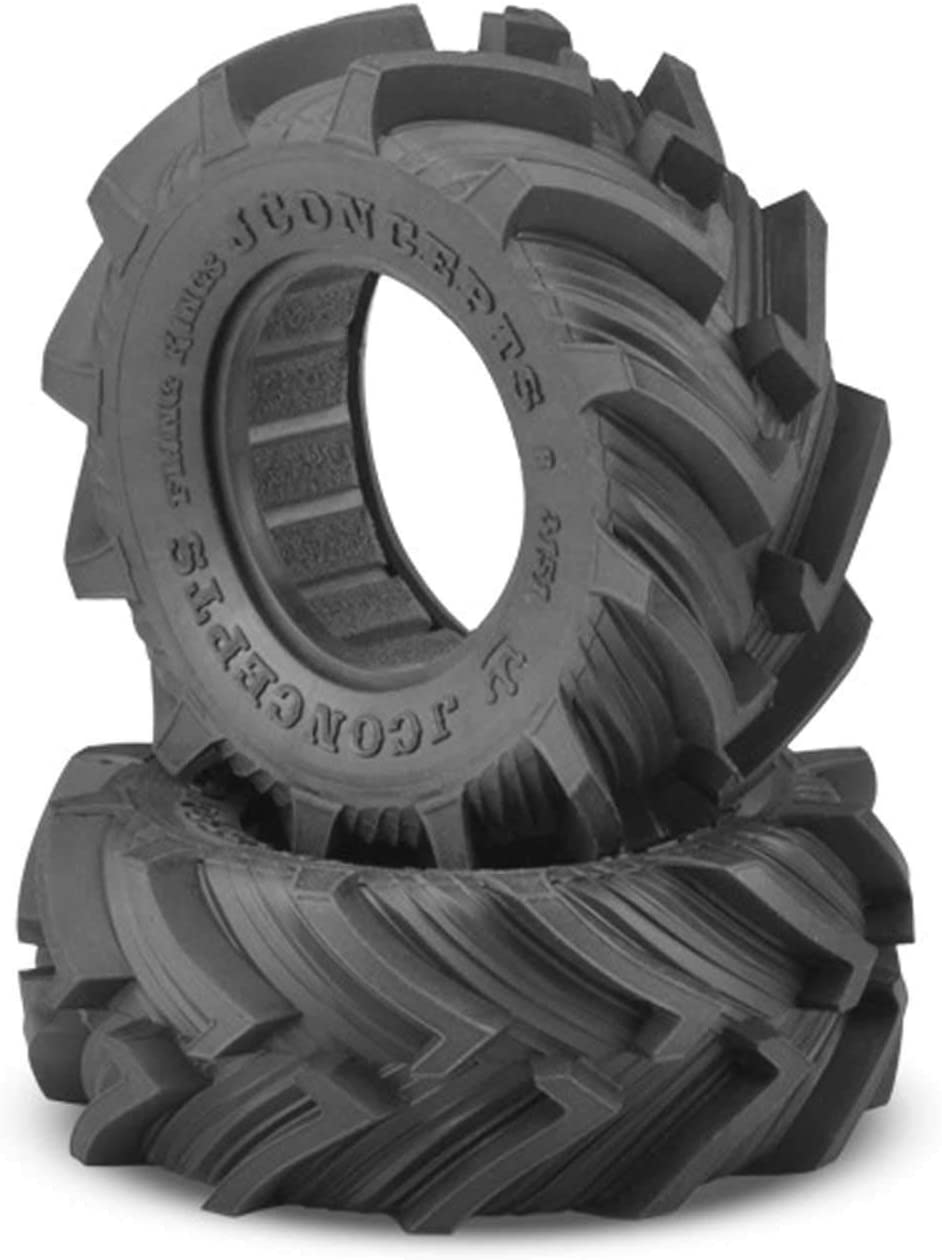 JCONCEPTS 3151-02 Fling King Short Course Tires (2) Green