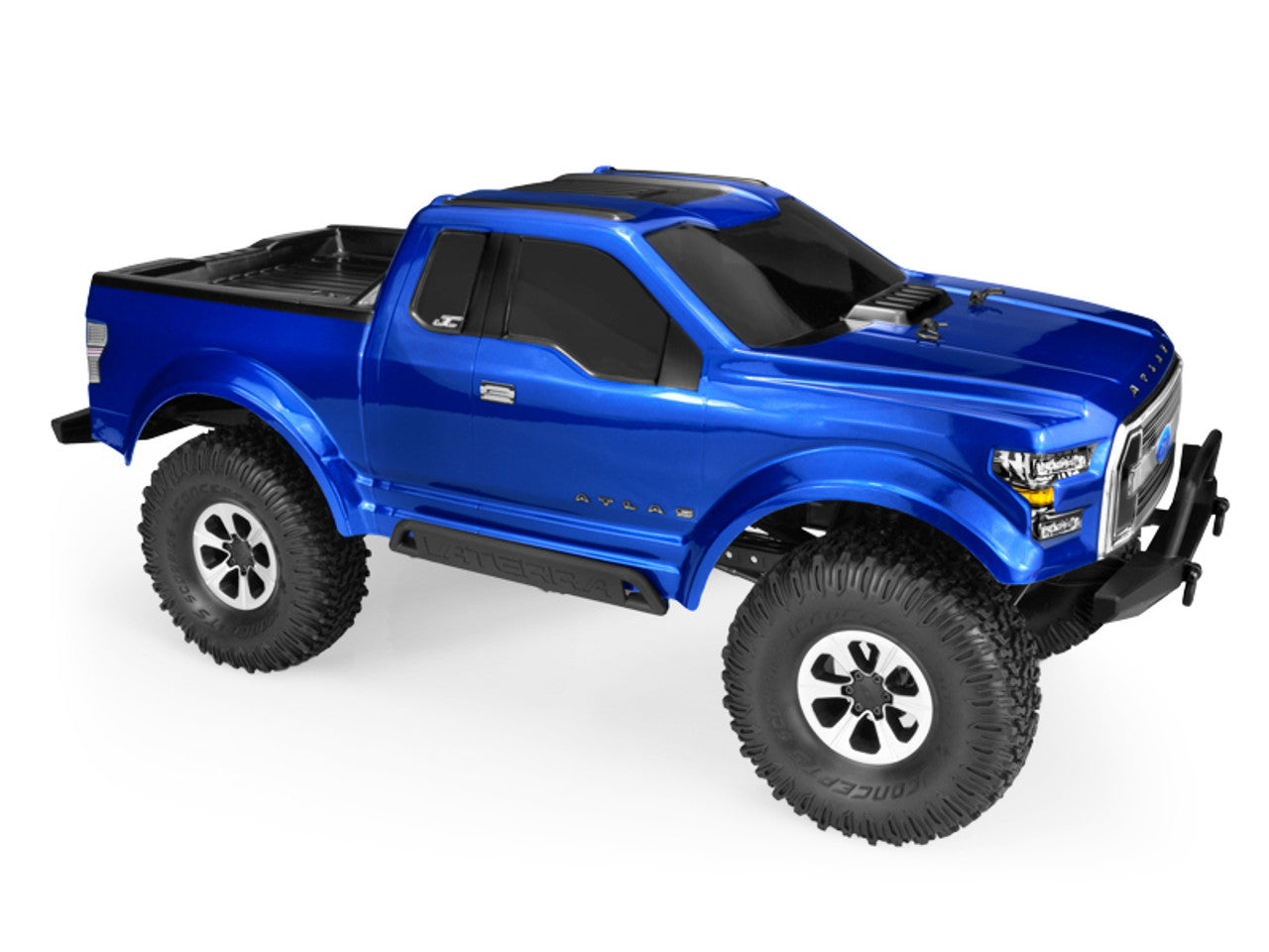JCONCEPTS 0286 Lexan Body Ford Atlas Trail/Scaler Clear Body