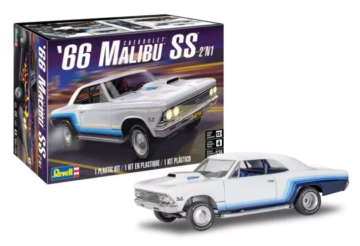 REVELL 85-4520 1/24 1966 Chevy Malibu SS 2N1