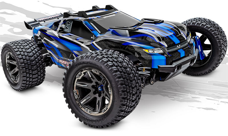 TRAXXAS 67097-4 Rustler® 4X4 Ultimate: 1/10 Scale Brushless Stadium Truck with TQi™ Radio System, Traxxas Link™ Wireless Module, & Traxxas Stability Managment (TSM)® RTR