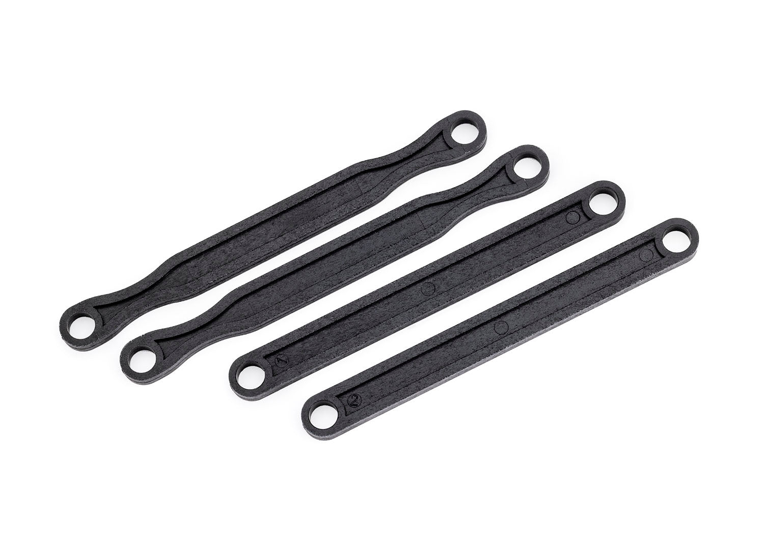 TRAXXAS 6748-BLK Camber link set (plastic/ non-adjustable) (front &rear) (black)