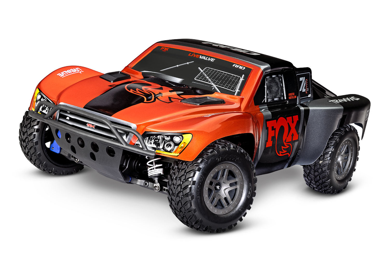 TRAXXAS 68154-4 Slash 4X4 BL-2s: 1/10 Scale 4WD Short Course Truck RTR