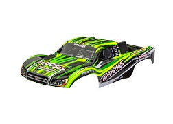 TRAXXAS 6910 Body, Slash® 4X4 (also fits Slash® VXL & Slash® 2WD), (painted, decals applied) (assembled with front & rear latches for clipless mounting)