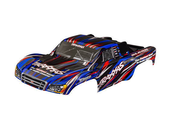 TRAXXAS 6941 Body, Slash® 4X4 (also fits Slash® VXL & Slash® 2WD) (painted, decals applied) (assembled with front & rear latches for clipless mounting)
