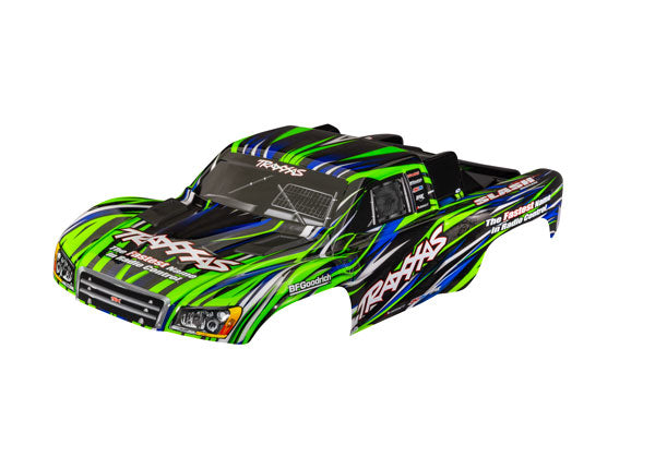 TRAXXAS 6941 Body, Slash® 4X4 (also fits Slash® VXL & Slash® 2WD) (painted, decals applied) (assembled with front & rear latches for clipless mounting)