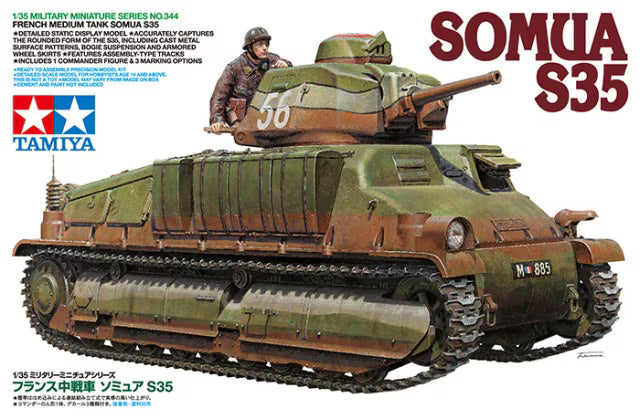 TAMIYA 35344 1/35 Somua S35