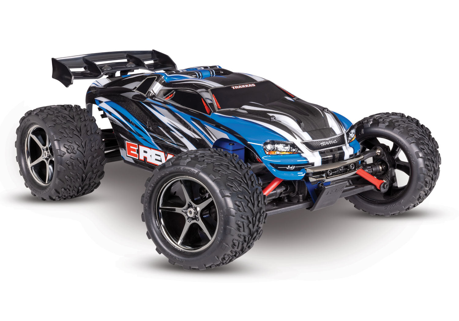 TRAXXAS 71054-8 E-Revo®: 1/16-Scale 4WD Racing Monster Truck with TQ™ 2.4GHz radio system W/ Battery & USB-C Charger RTR