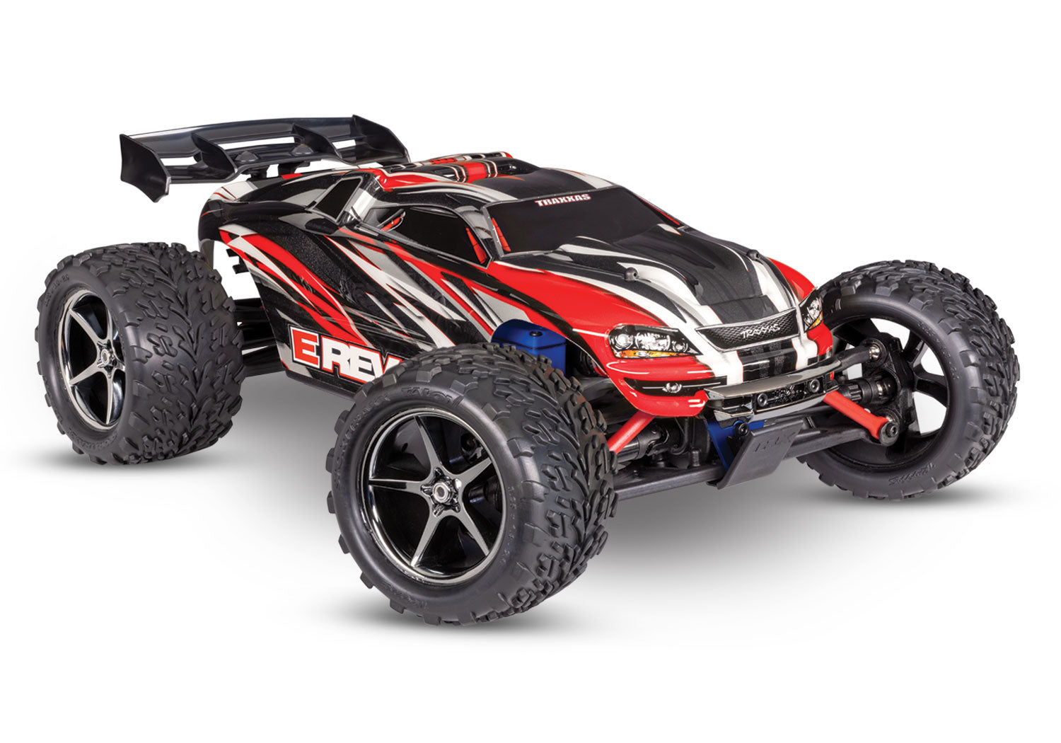 TRAXXAS 71054-8 E-Revo®: 1/16-Scale 4WD Racing Monster Truck with TQ™ 2.4GHz radio system W/ Battery & USB-C Charger RTR