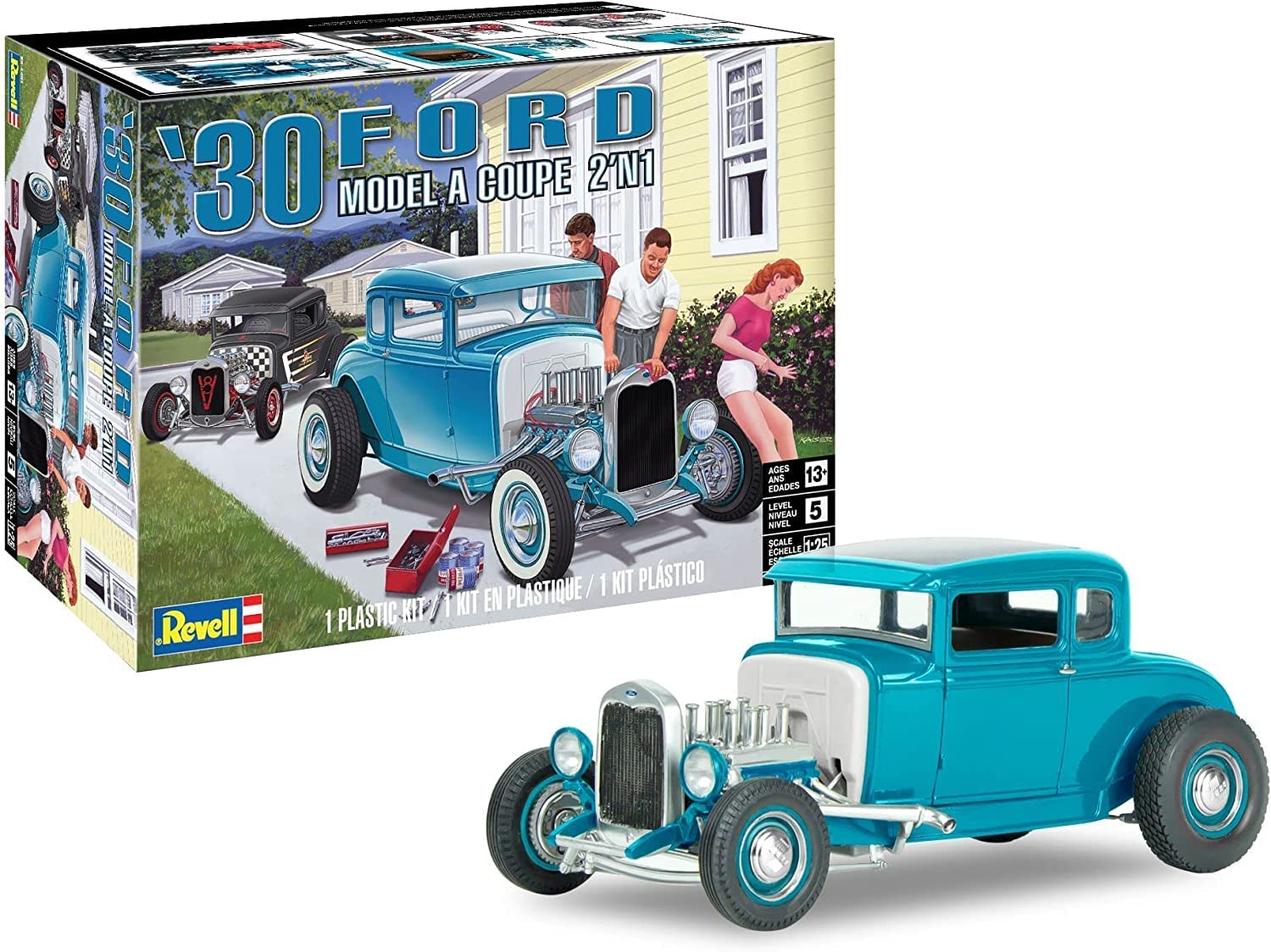 REVELL 85-4464 1/25 1930 Ford Model A Coupe 2N1