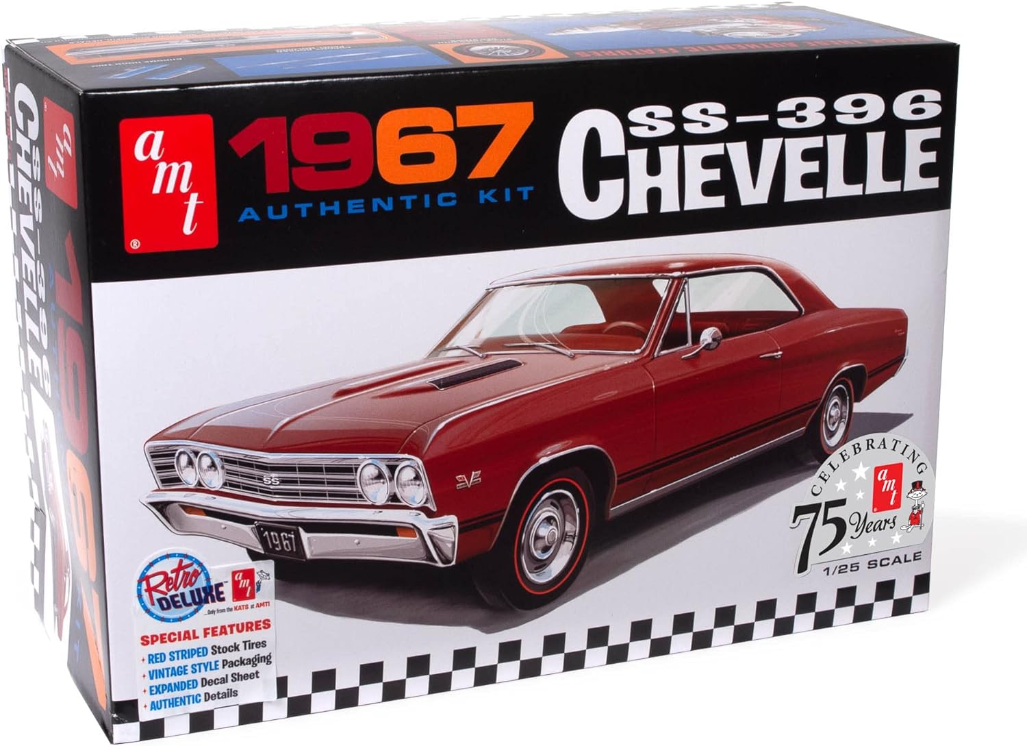 AMT 1388 1/25 1967 Chevrolet Chevelle SS-396