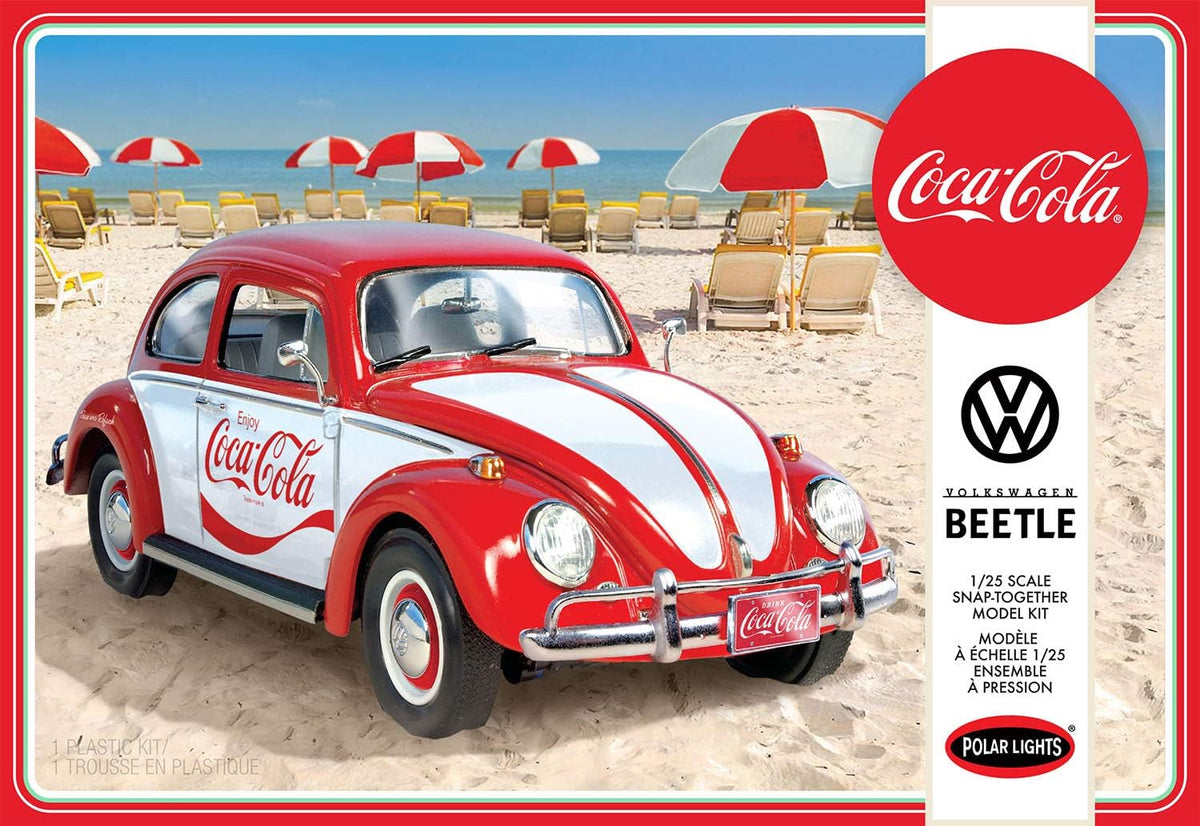 POLAR LIGHTS POL960M/12 Snap Kit 1/25 Volkswagen Beetle Coca Cola