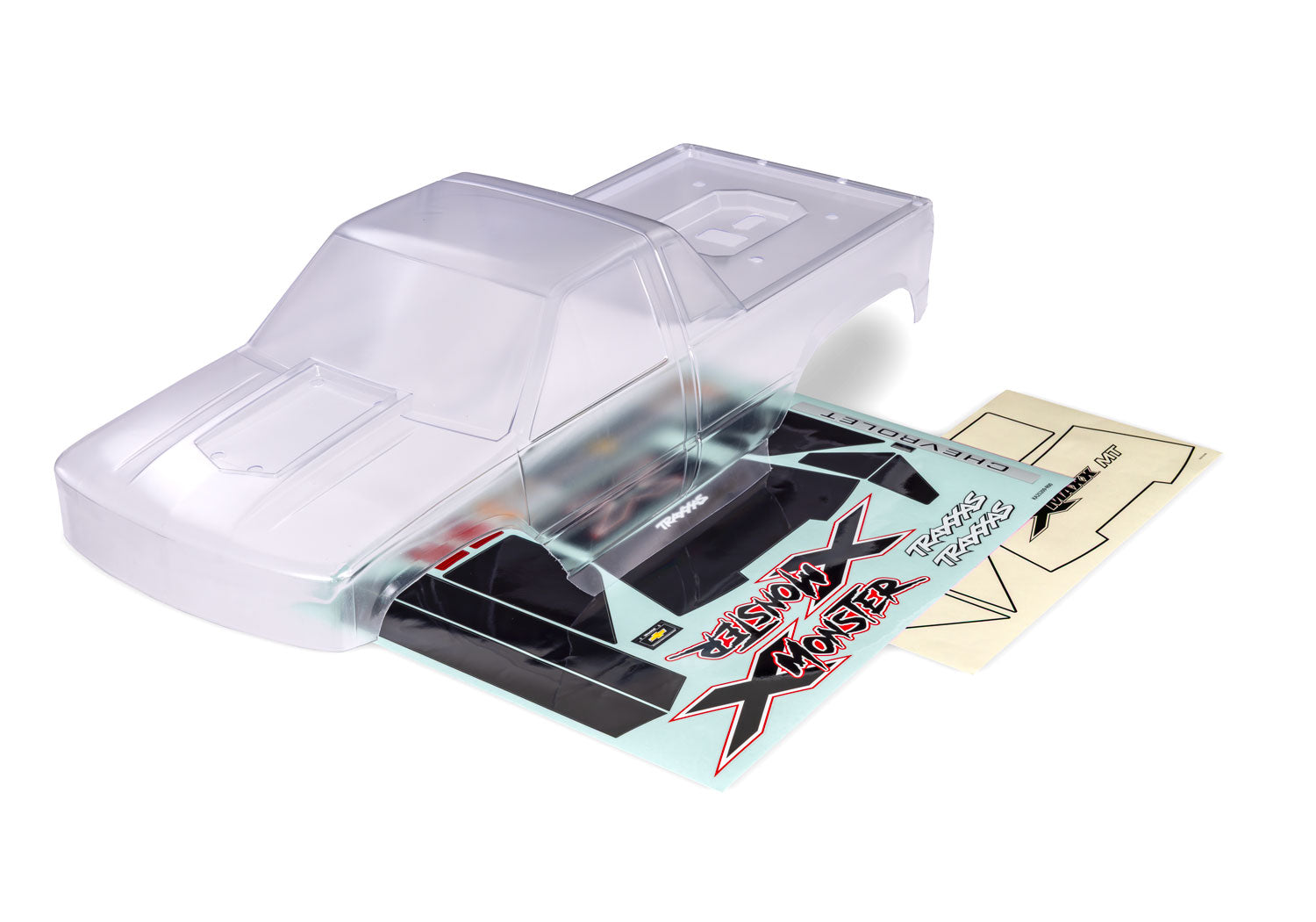 TRAXXAS 7697 X-Monster Chevrolet GMT400 CK Clear Body