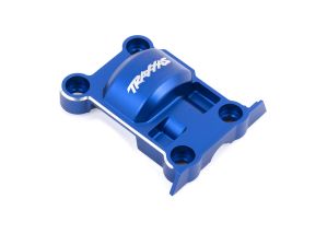TRAXXAS 7787-BLUE Cover, gear (blue-anodized 6061-T6 aluminum)