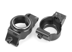 TRAXXAS 7832-GRAY Caster blocks (c-hubs), 6061-T6 aluminum (gray-anodized), left & right