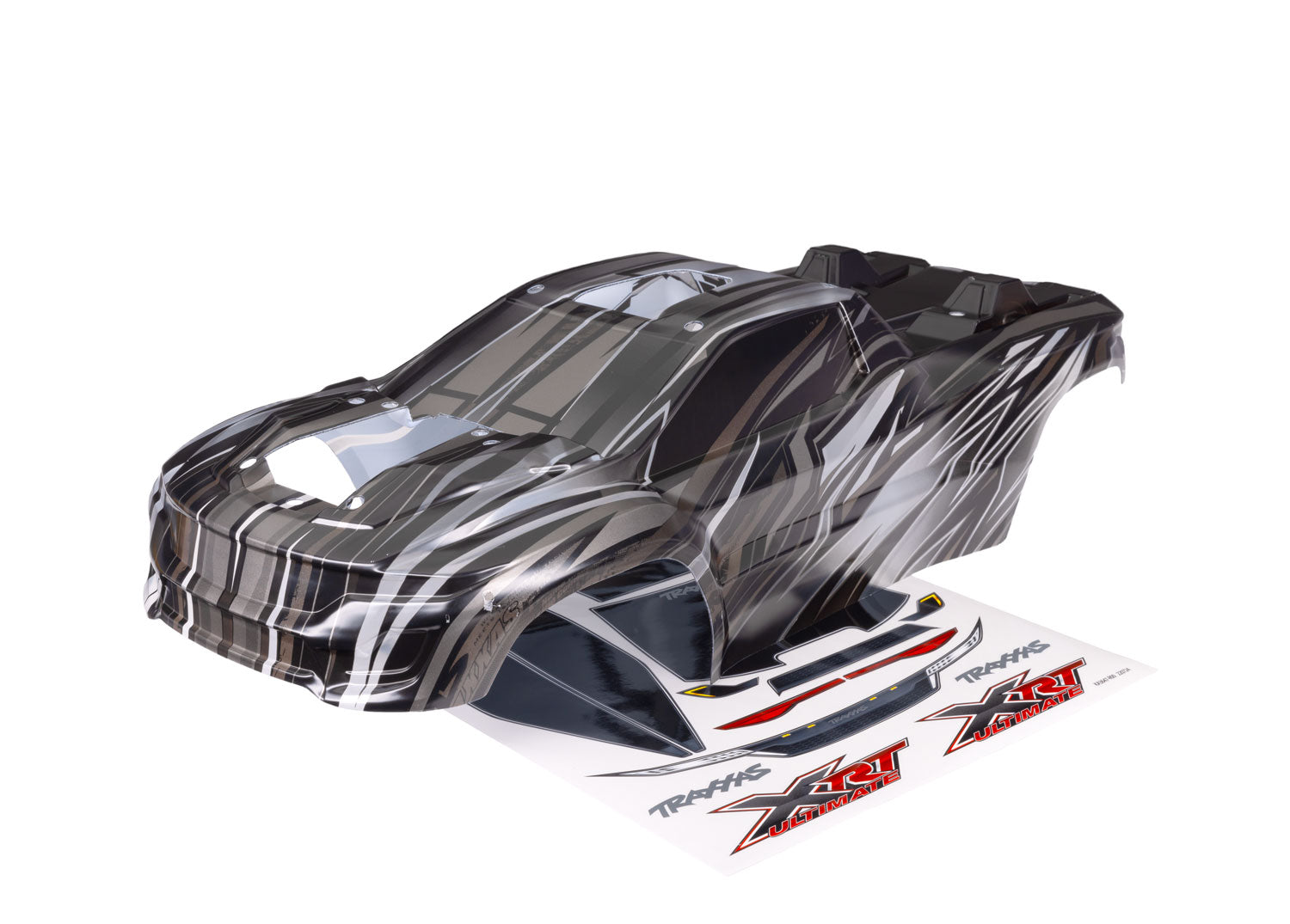 TRAXXAS 7869X Body, XRT Ultimate, ProGraphic (graphics are printed, requires paint & final color application)/ decal sheet