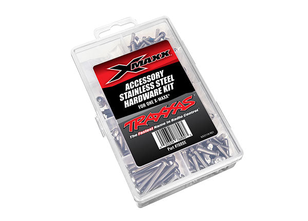 TRAXXAS 7889X Hardware kit, stainless steel, X-Maxx® (contains all stainless steel hardware used on X-Maxx®)