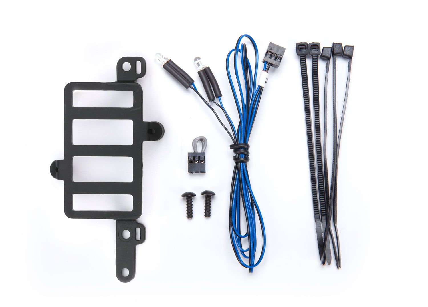 TRAXXAS 8032R Installation kit, Pro Scale® Advanced Lighting Control System, TRX-4® Ford Bronco (1979), Ford F-150 (1979), or Chevrolet K10 Truck (1979) (includes mount, reverse lights harness, hardware)