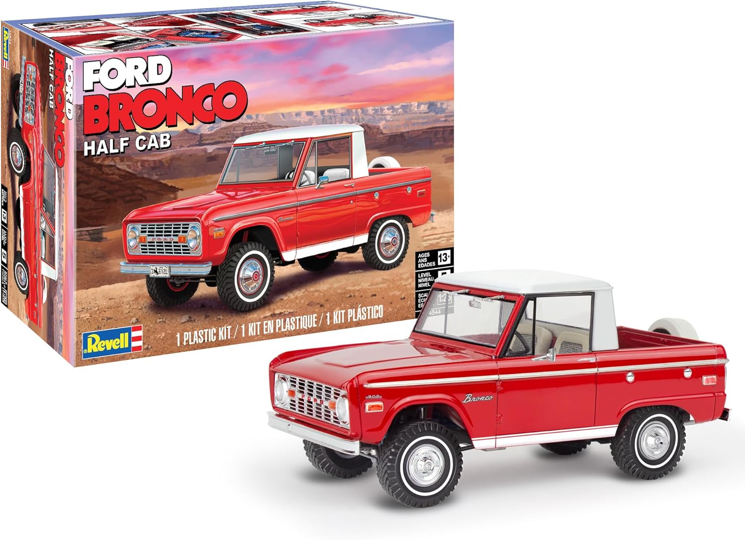 REVELL 14544 1/25 Ford Bronco Half Cab